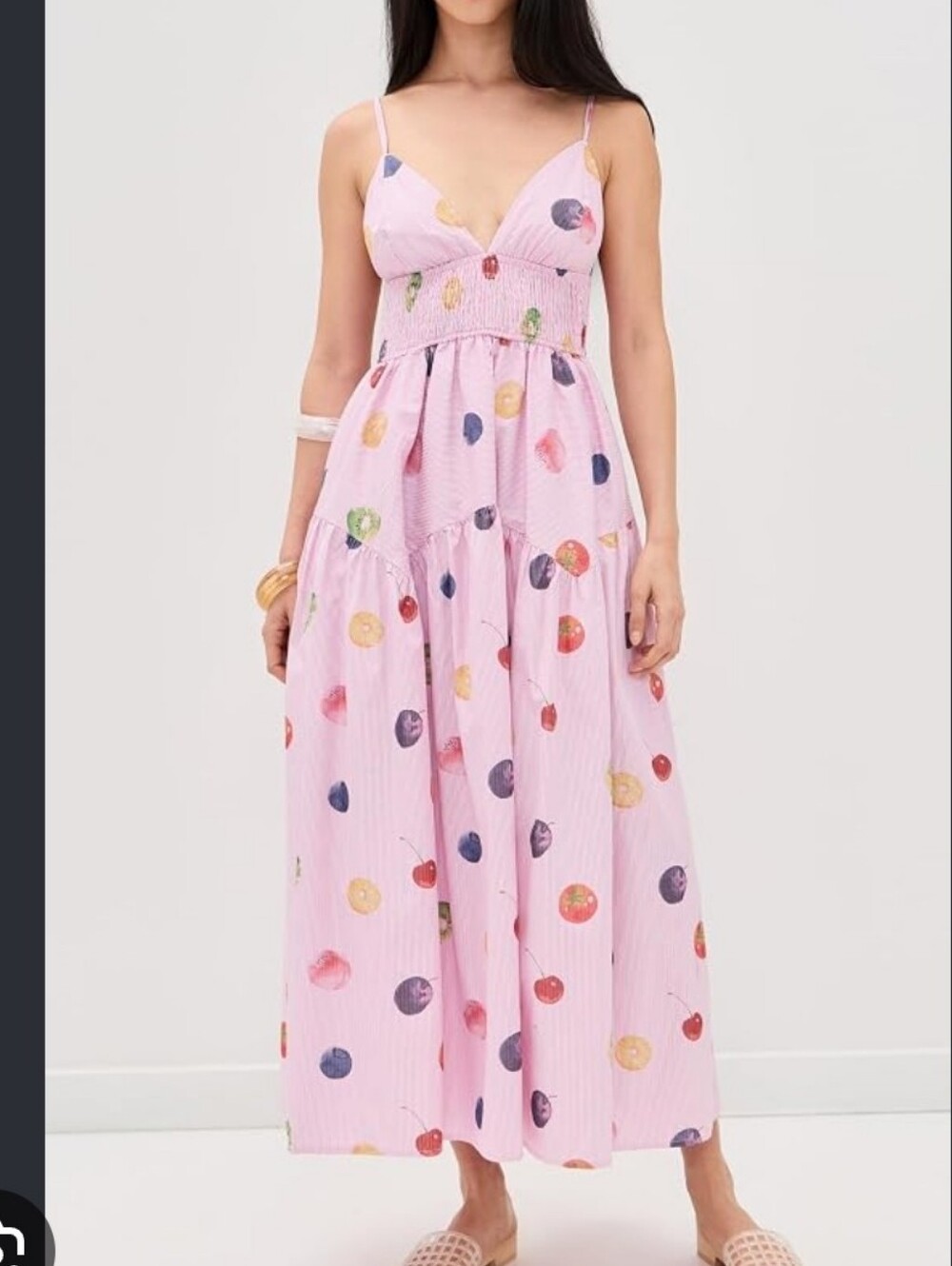 En Saison Fruit Maxi Dress